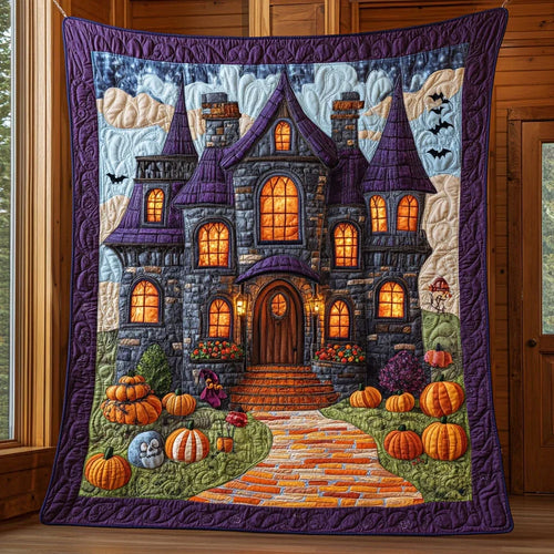 Candycorn Hall Quilt Blanket