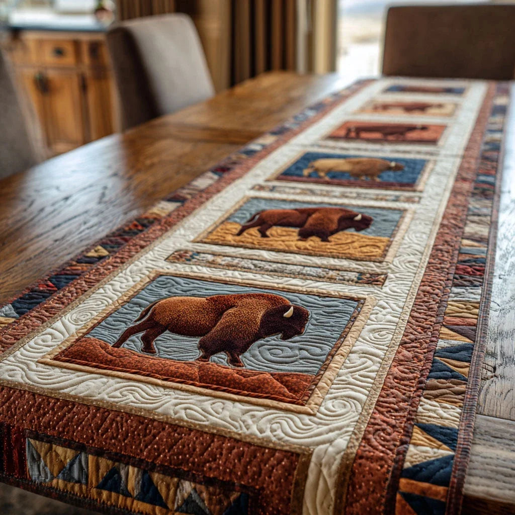 Canyon Sentinel Quilted Table Runner
