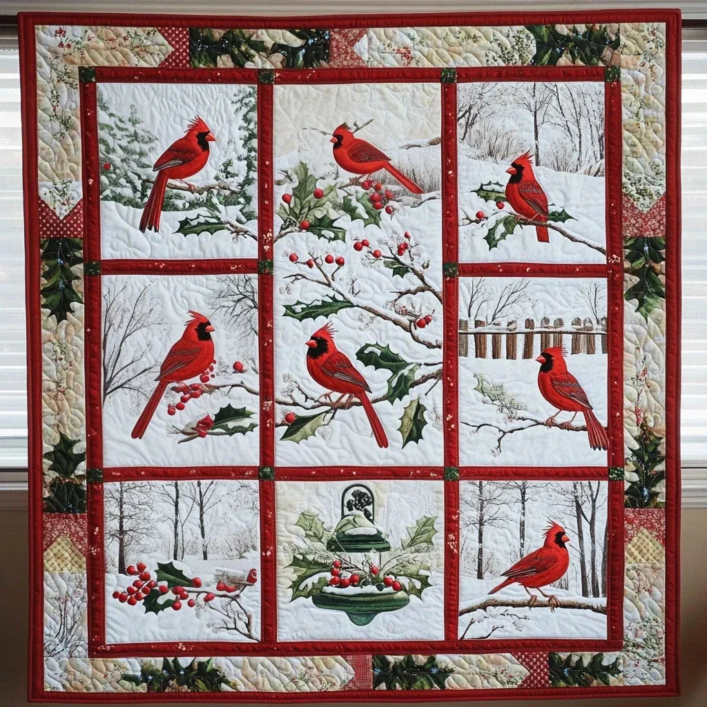 Cardinal Collection Quilt Blanket