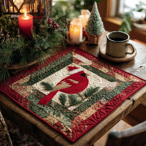 Cardinal Glow Table Topper