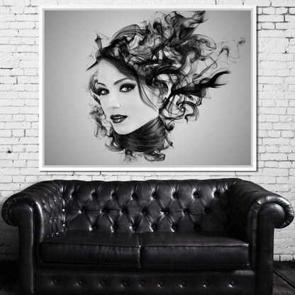 The Smoke Collection 03 Canvas Wall Art