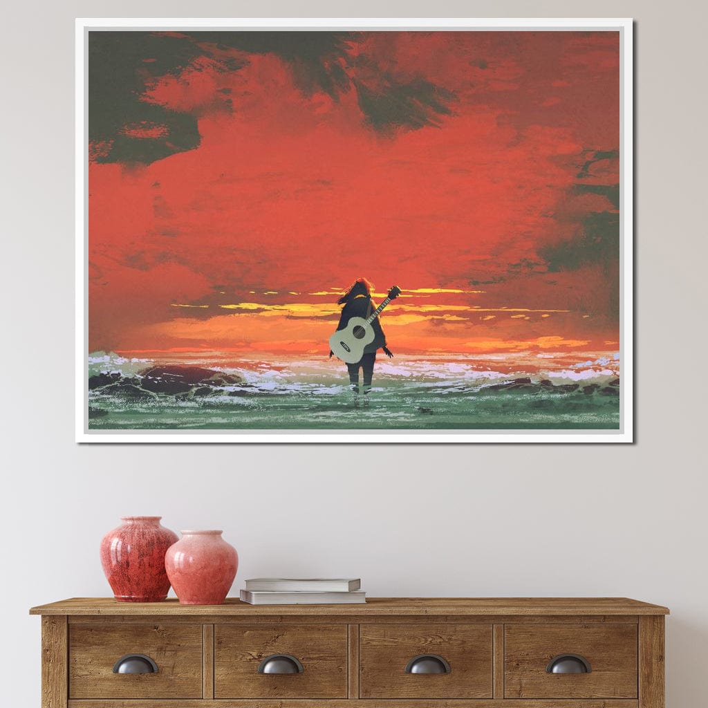 Looking for Inspiration Canvas Wall Art