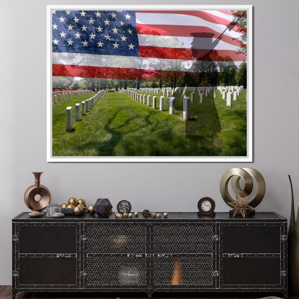 Arlington National Cemetery Canvas Wall Art