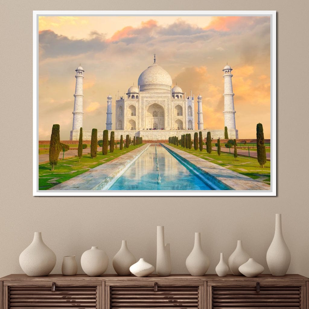 Taj Mahal Canvas Wall Art