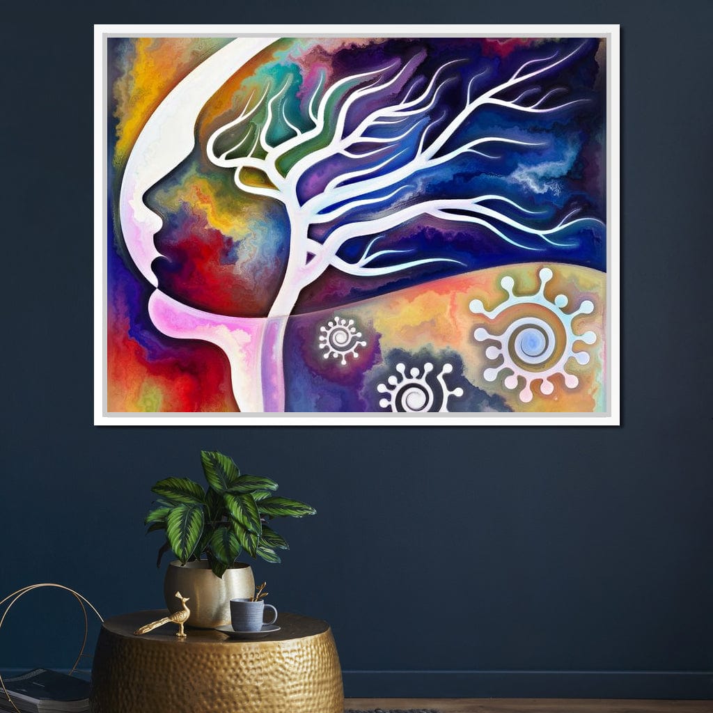 Mind Tree Canvas Wall Art