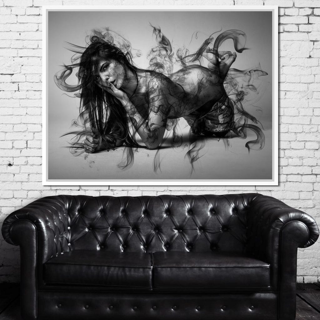 The Smoke Collection 09 Canvas Wall Art