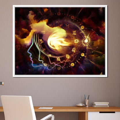 Astrology Profile Canvas Wall Art