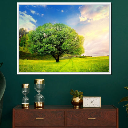 Spring Prairie Canvas Wall Art