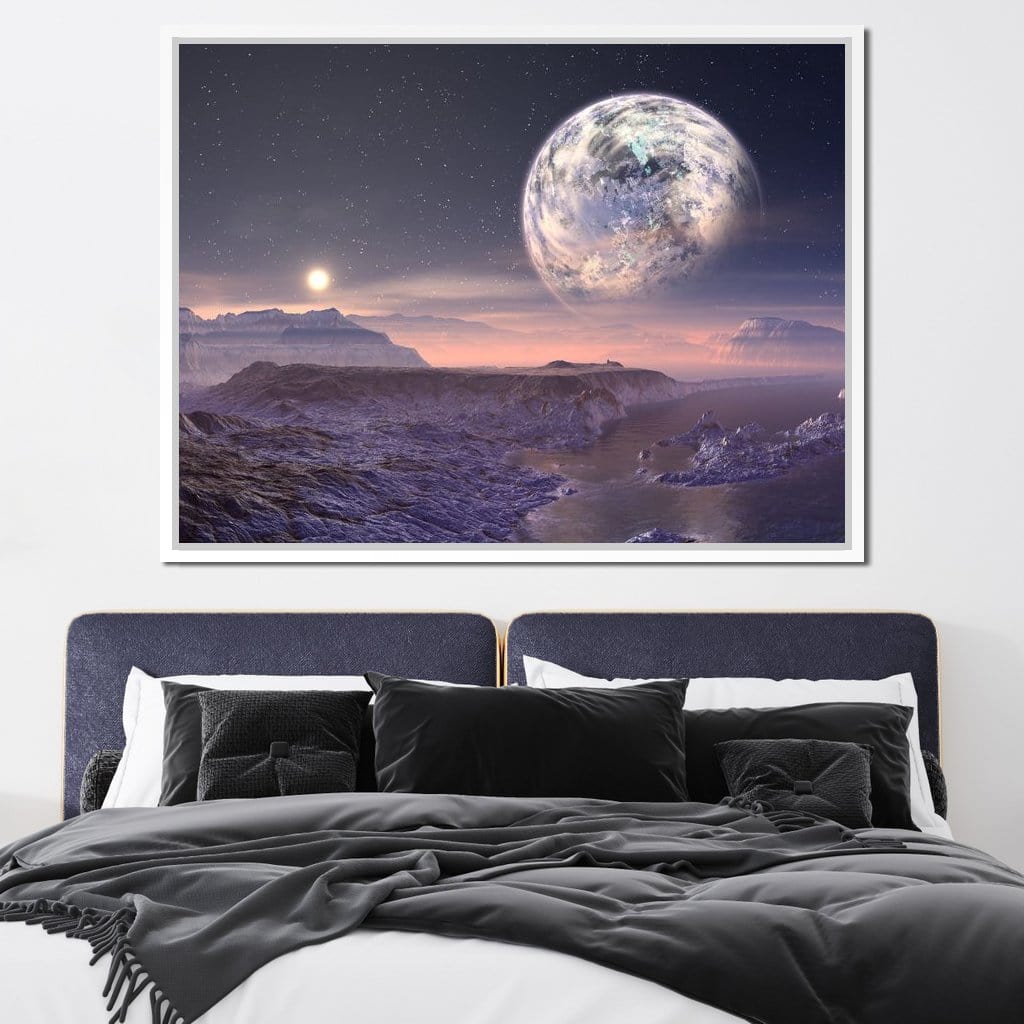 Dust of Chaos Canvas Wall Art