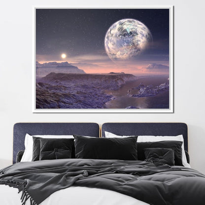 Dust of Chaos Canvas Wall Art
