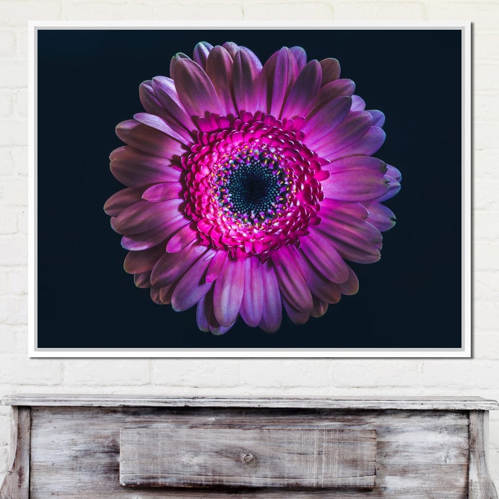 Purple Petals Canvas Wall Art