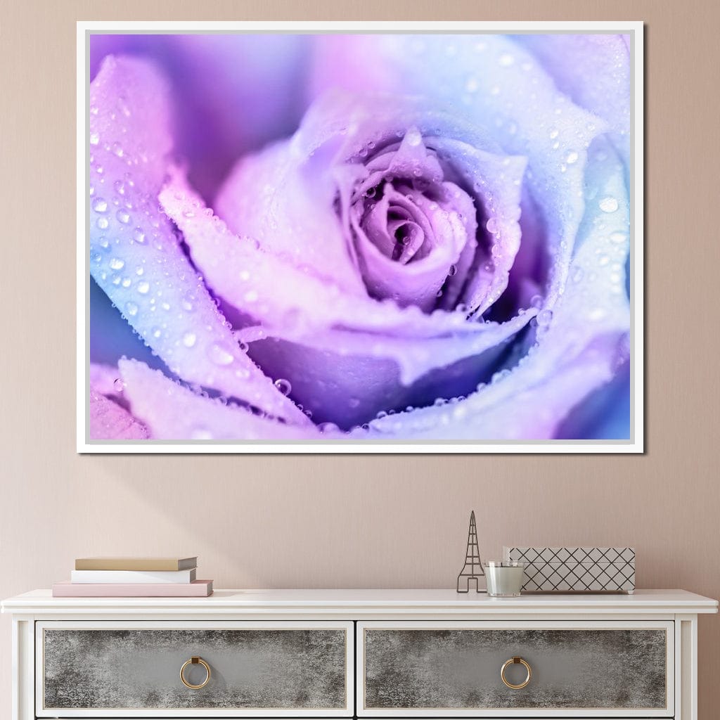 Winter Rose Canvas Wall Art