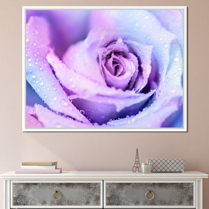 Winter Rose Canvas Wall Art