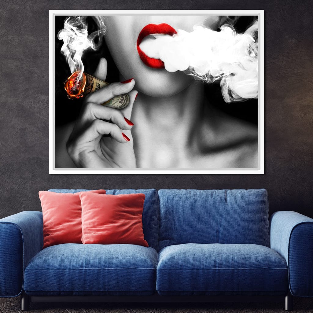 Hustle Never Sleeps Canvas Wall Art