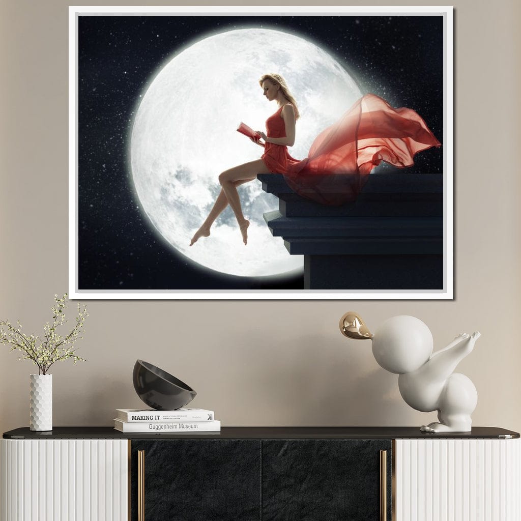 Moon Dreamer Canvas Wall Art