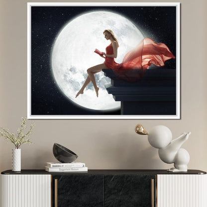 Moon Dreamer Canvas Wall Art