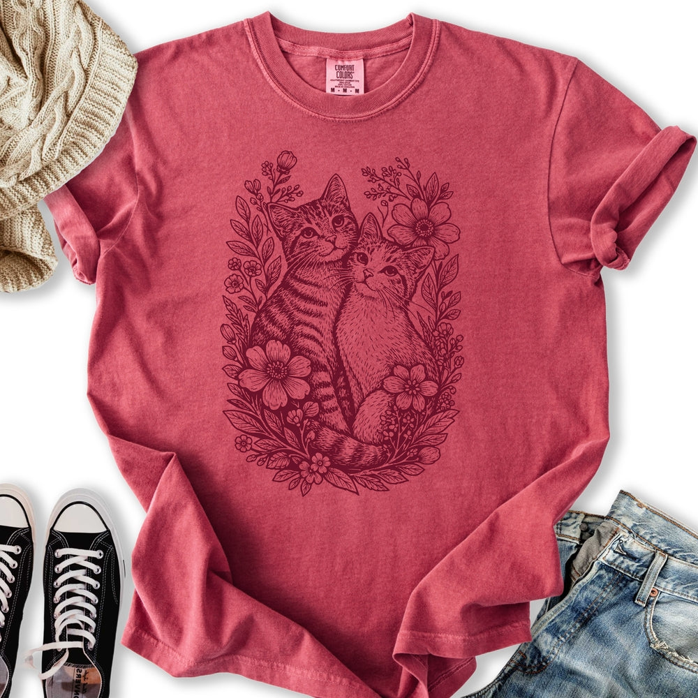 Wildflower Cats Relaxed Tee