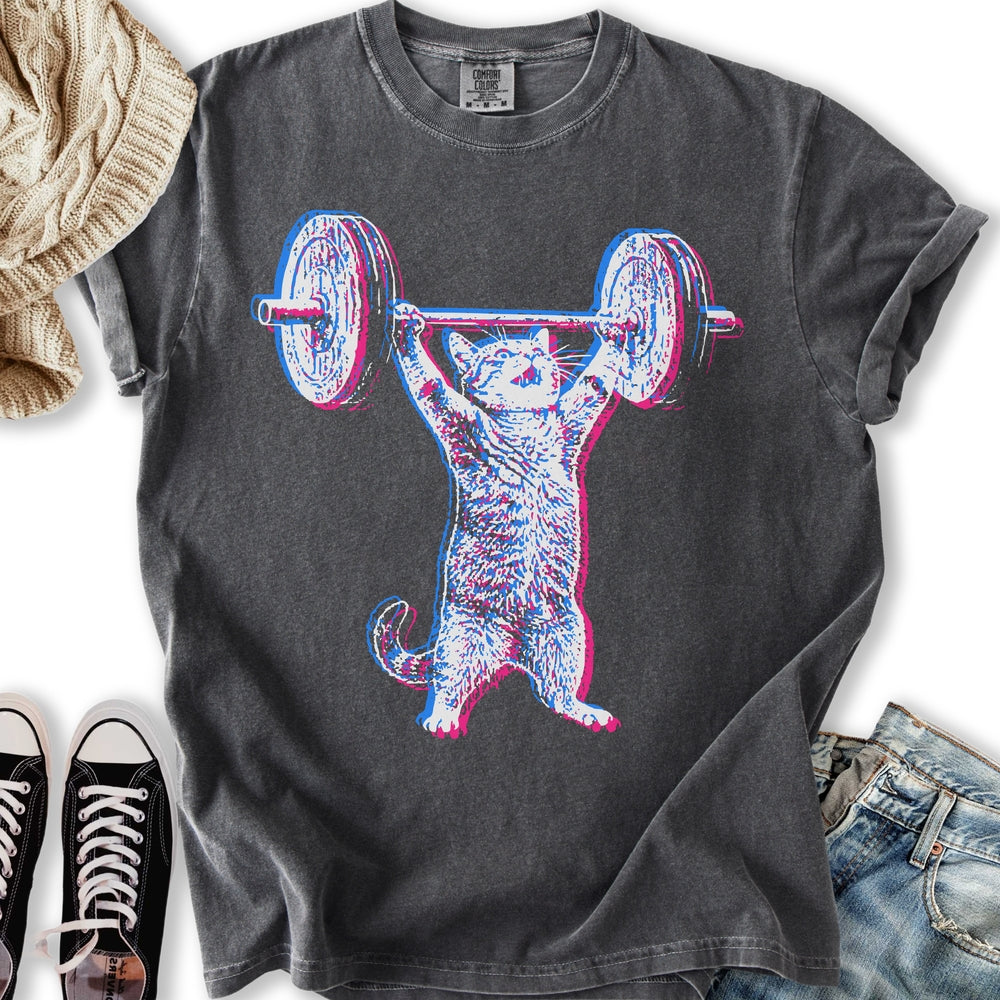 Glitch Lifter Cat Relaxed Tee