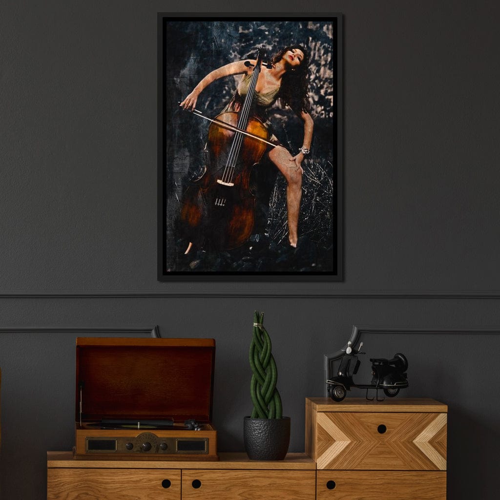 Classic Newspaper Art Canvas Wall Art