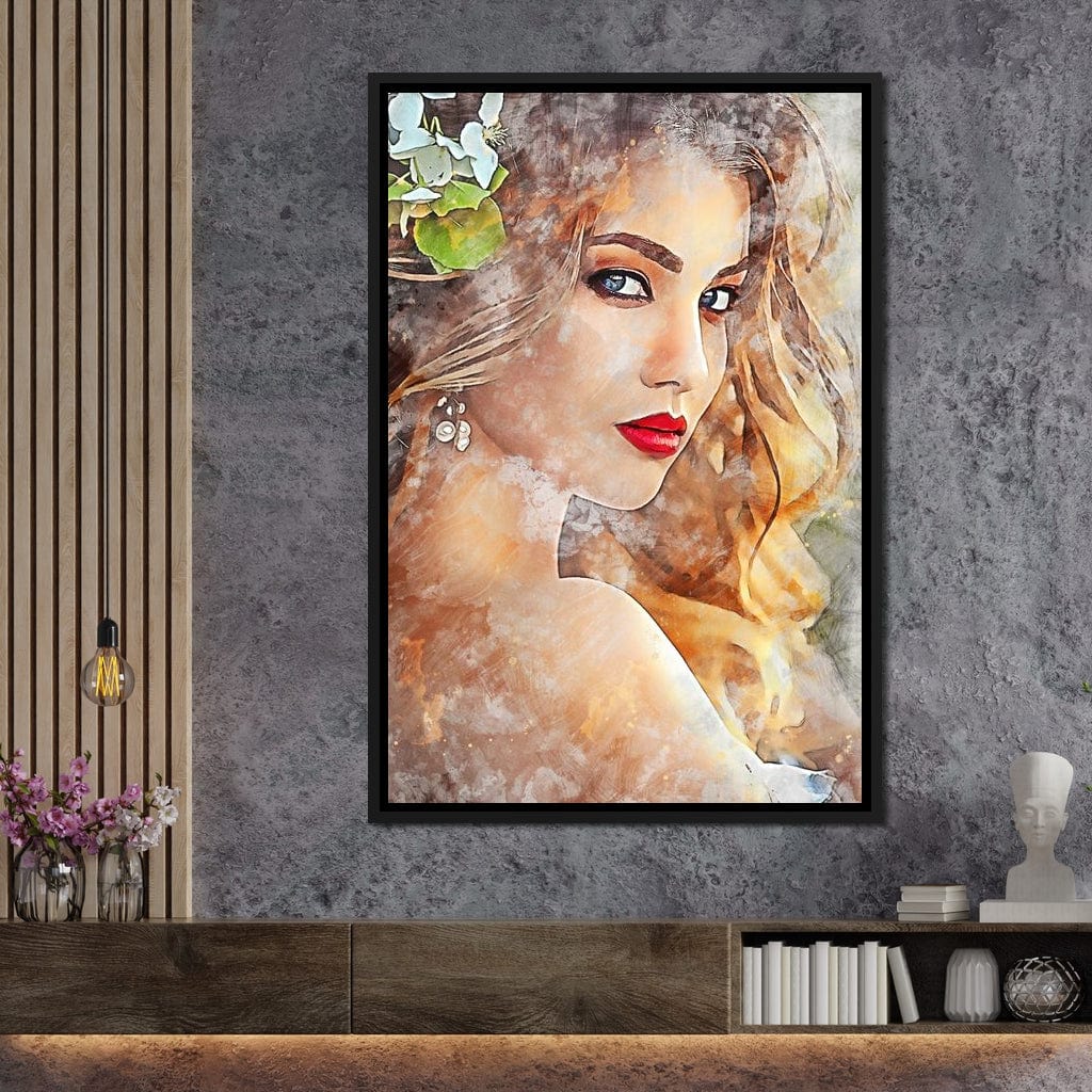 Beautiful Girl - Mateo Canvas Wall Art