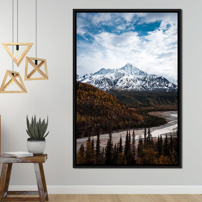 Alaskan Autumn Canvas Wall Art