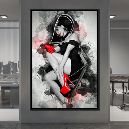Due Tone Elegance Canvas Wall Art