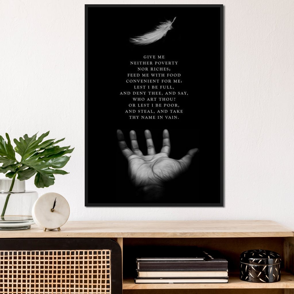 Just Give Me Peace Canvas Wall Art
