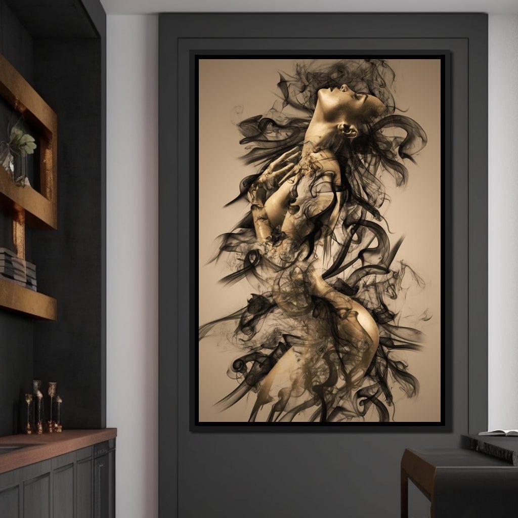 The Smoke Collection 01 Canvas Wall Art