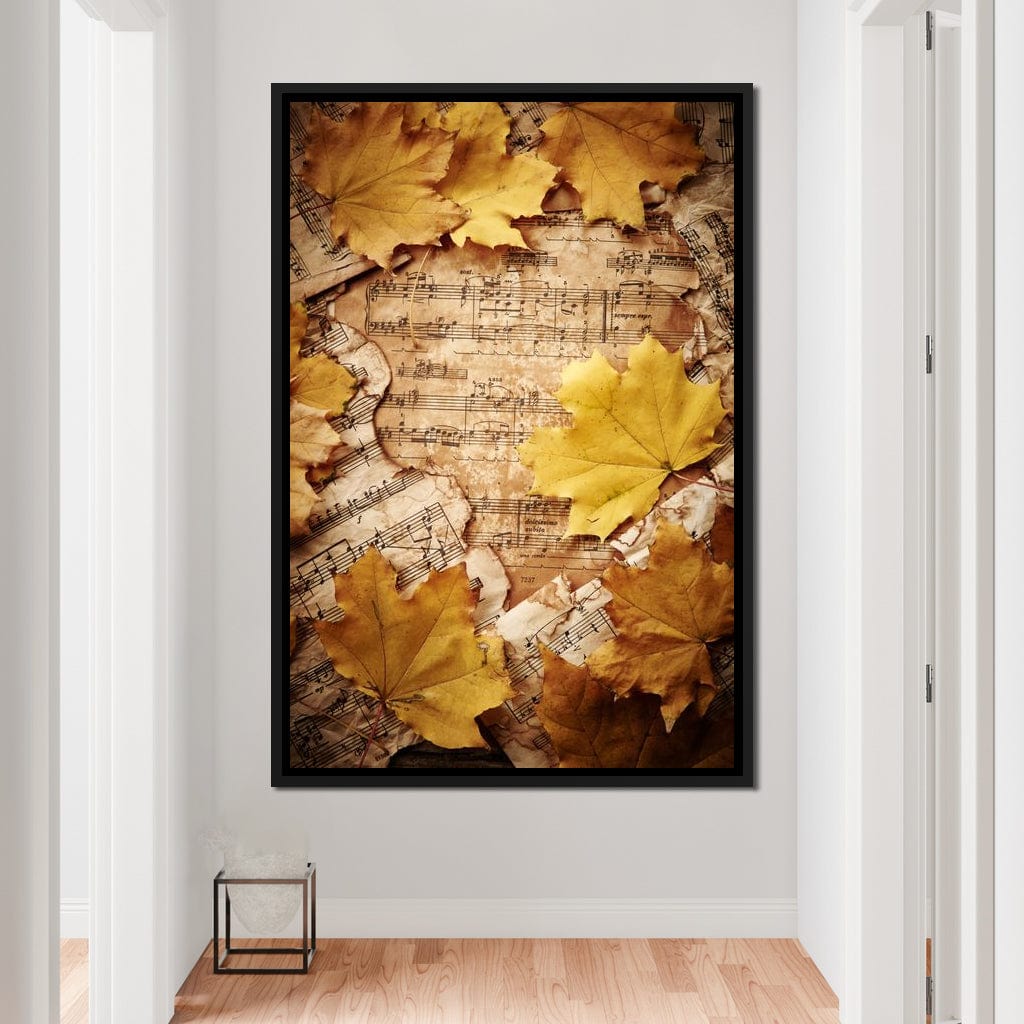 Autumn Harmony Canvas Wall Art