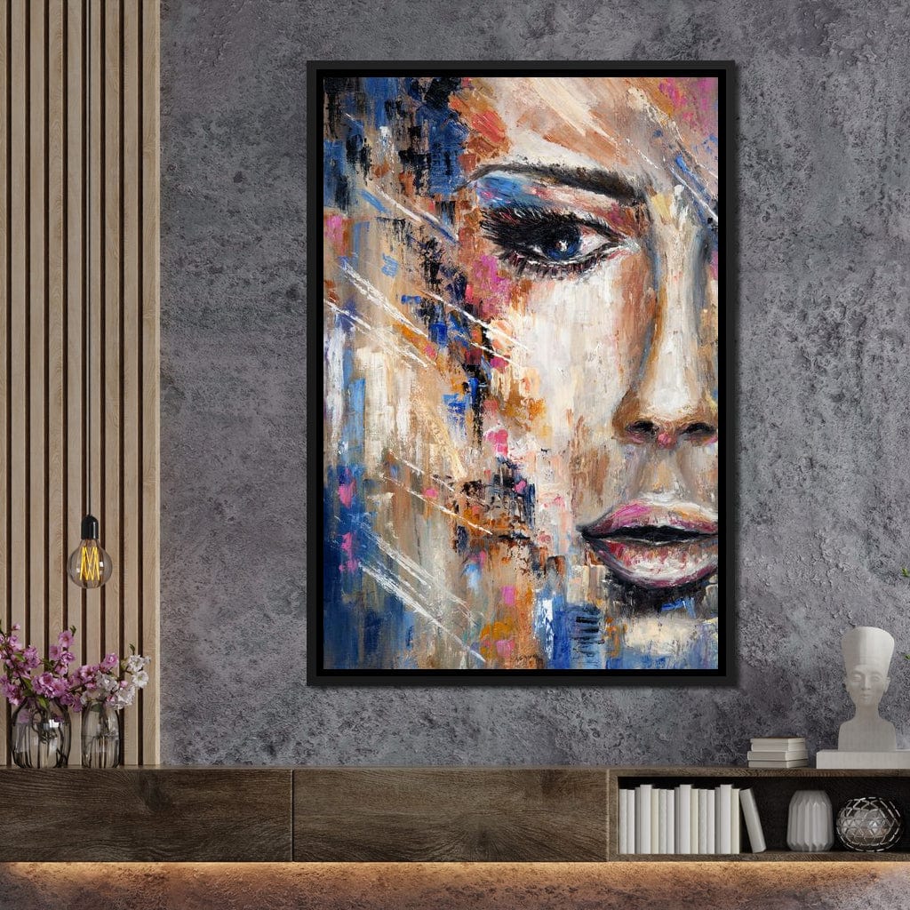 Lady M Portrait Canvas Wall Art