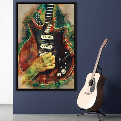 Brian May's Guitar Canvas Wall Art