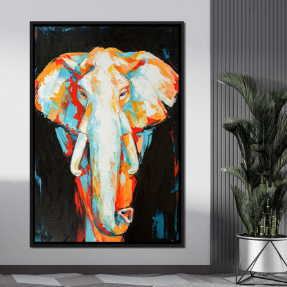 Elephant v2 Canvas Wall Art