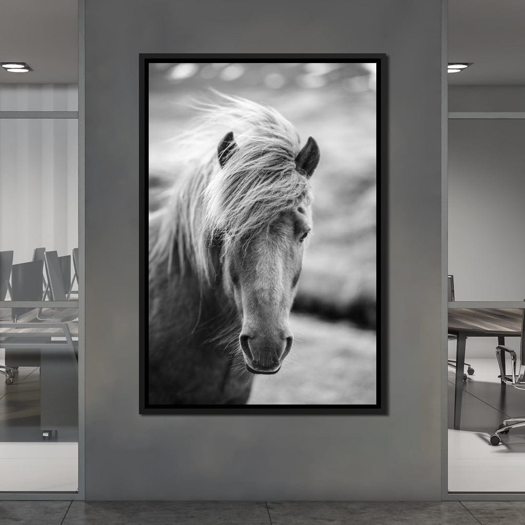 Icelandic Horse Canvas Wall Art