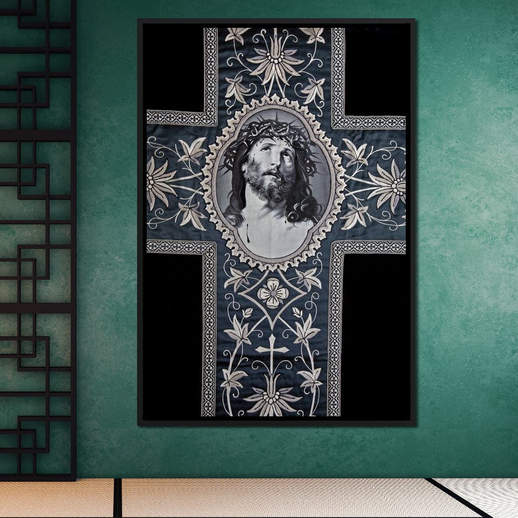 Jesus Christ Cross Canvas Wall Art