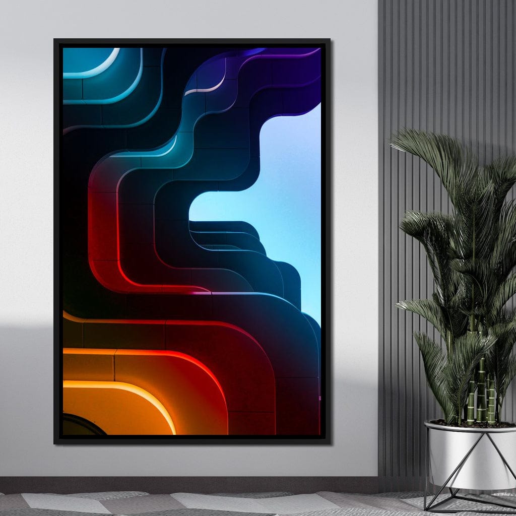 Abstract Architecture 01 Canvas Wall Art