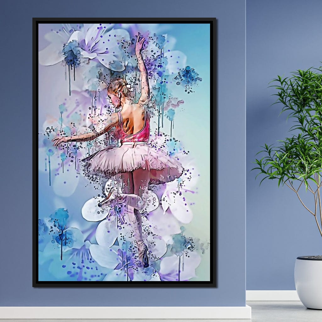 Floral Dance Canvas Wall Art