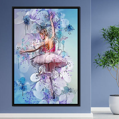Floral Dance Canvas Wall Art