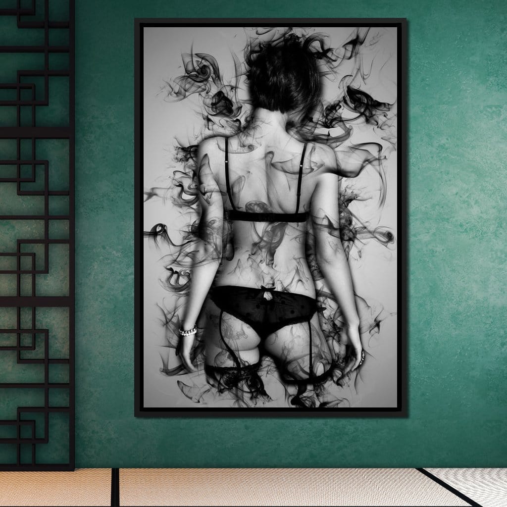 The Smoke Collection 04 Canvas Wall Art