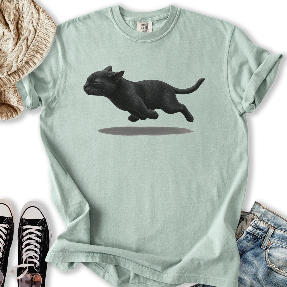 Black Cat Zoomies Relaxed Tee