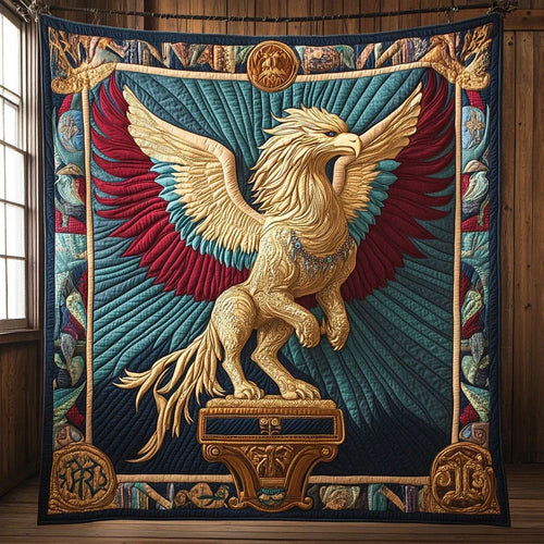 Celestial Dominion Quilt Blanket