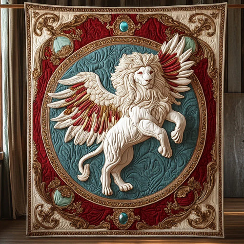 Celestial Roar Quilt Blanket