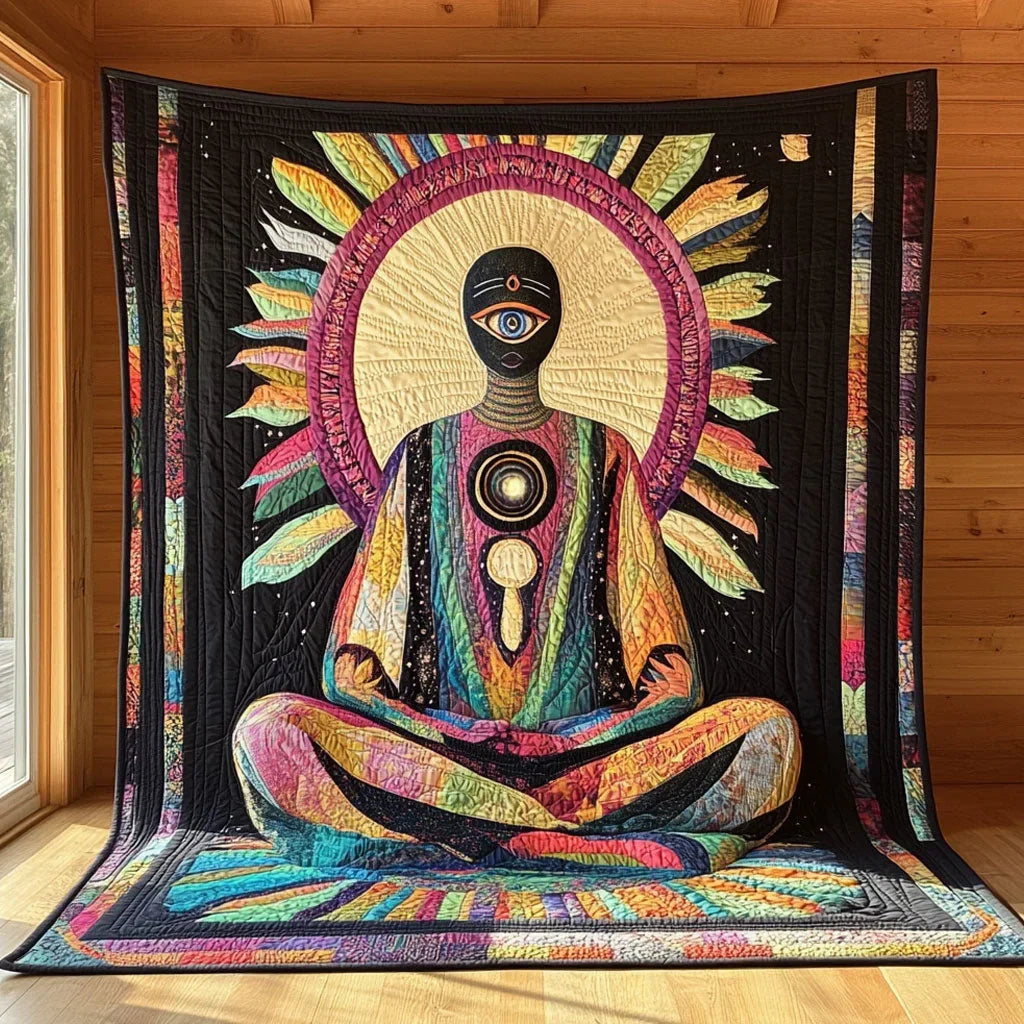 Celestial Silence Quilt Blanket