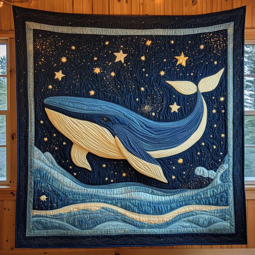 Celestial Tides Quilt Blanket