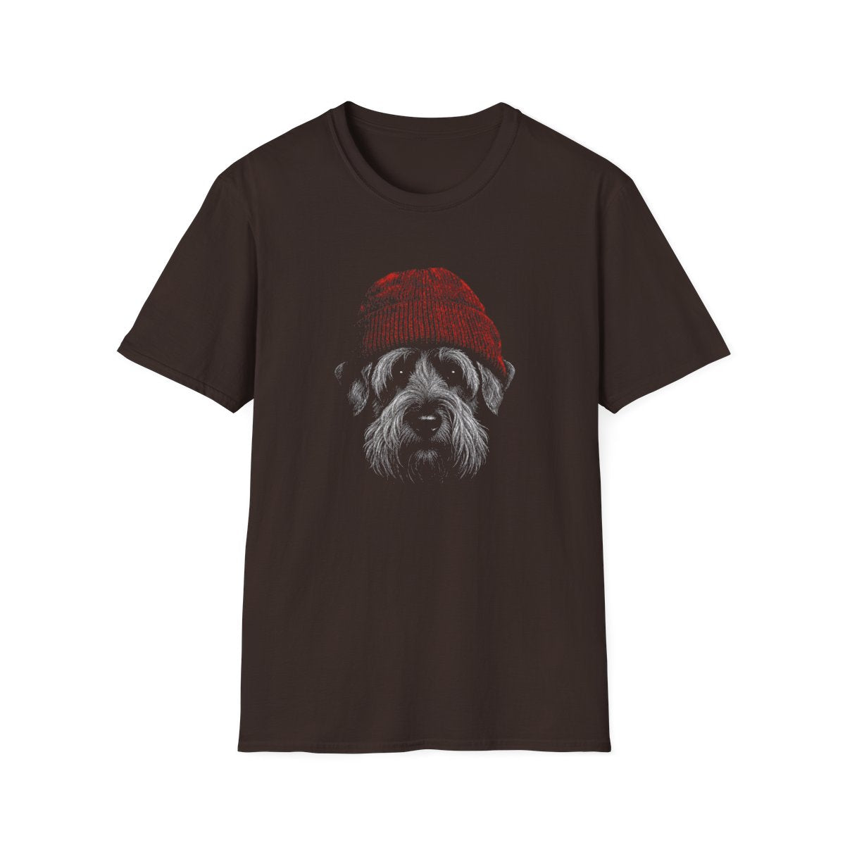 Cesky Terrier In Beanie Tee
