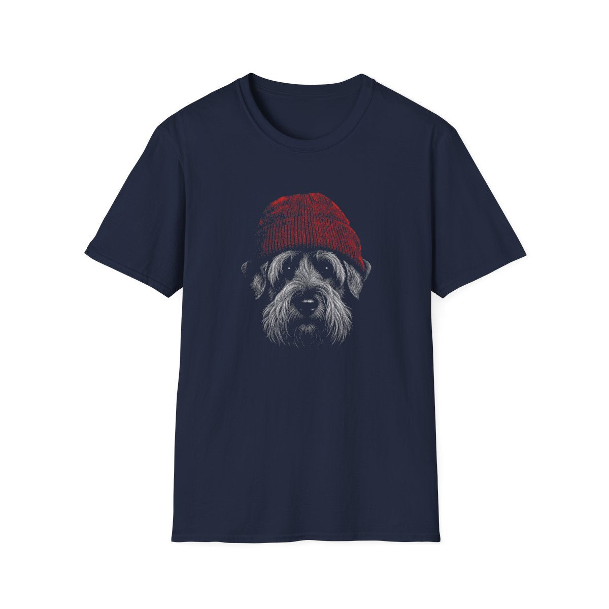Cesky Terrier In Beanie Tee