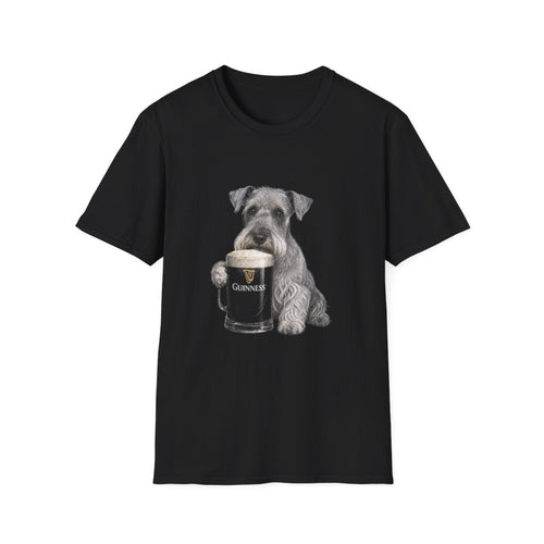 Cesky Terrier With A Pint Tee