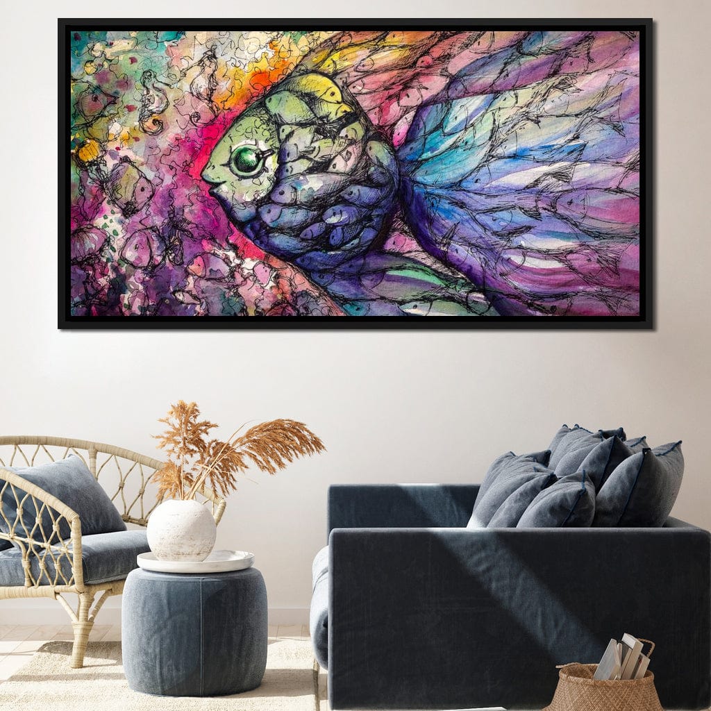Fishes Canvas Wall Art