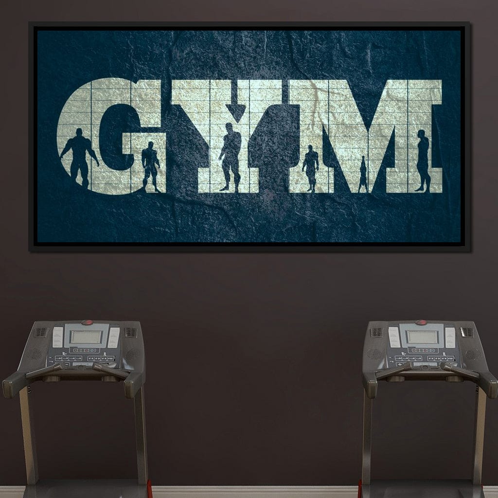 Gym Canvas Wall Art