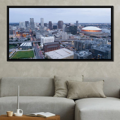 New Orleans Skyline Canvas Wall Art