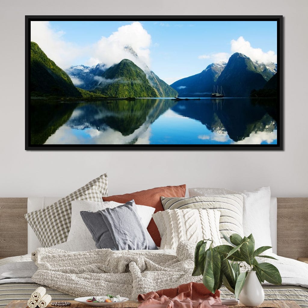 Milford Sound Canvas Wall Art